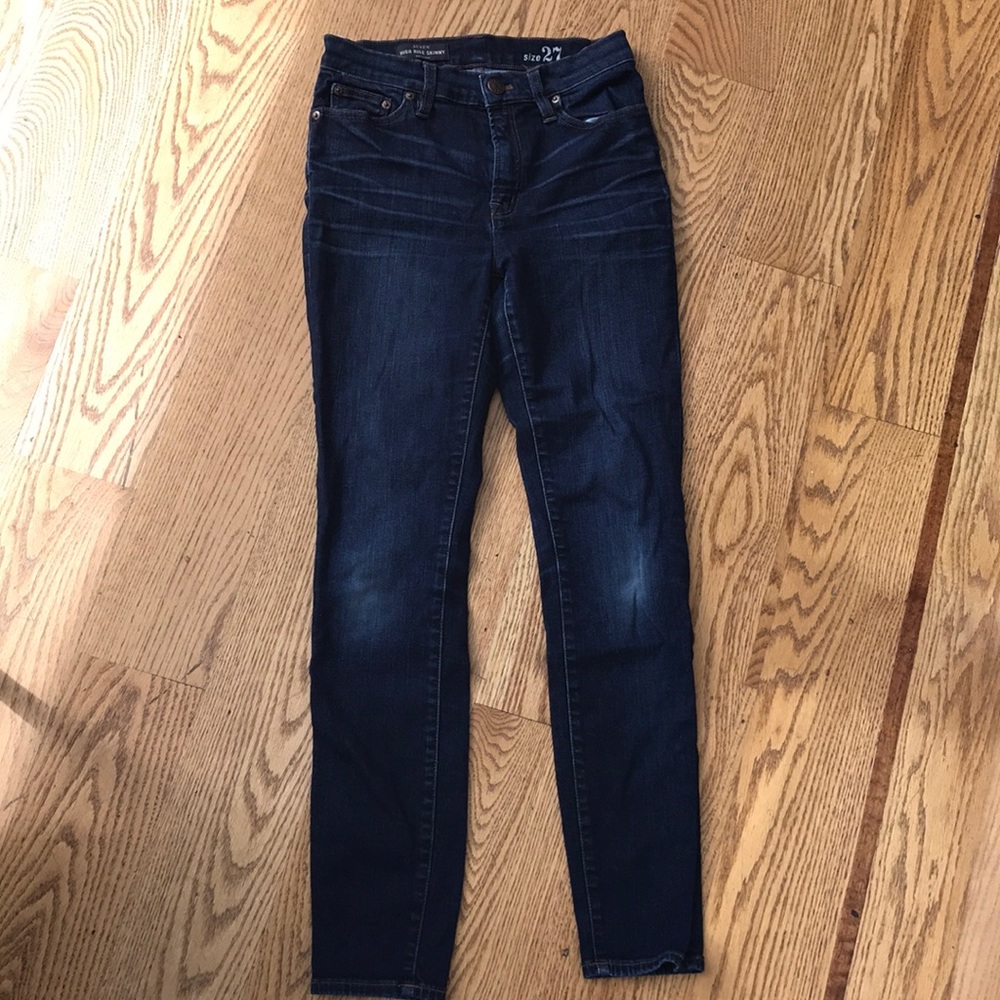J. Crew High Rise Skinny Jeans